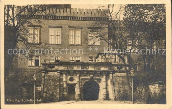 Liegnitz Legnica Schlossportal