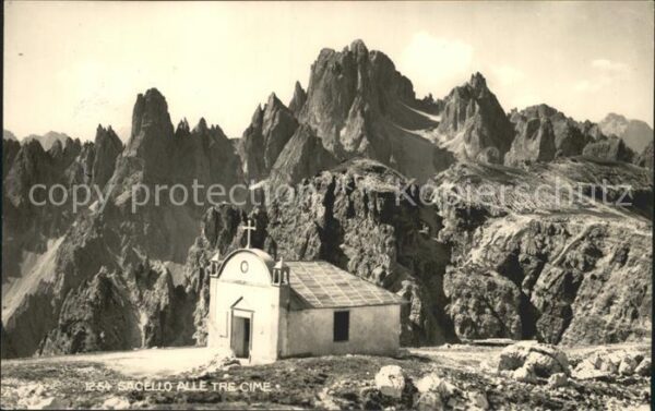 Tre Cime Di Lavaredo Sacello alle Tre Cime