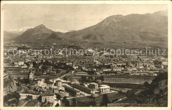 Trento Vista dalla parte d_ovest