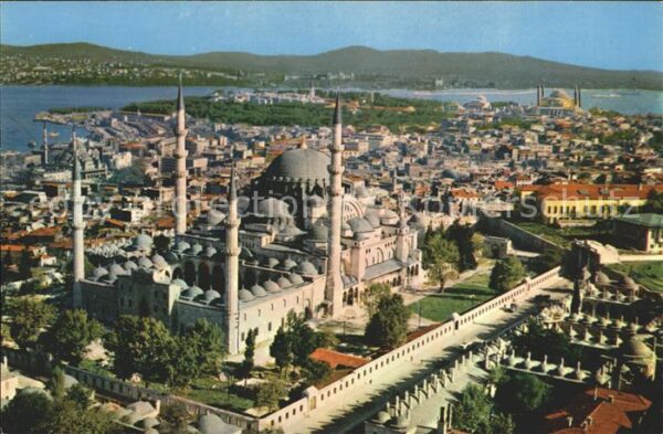 Istanbul Constantinopel The Mosque of Süleymaniqe