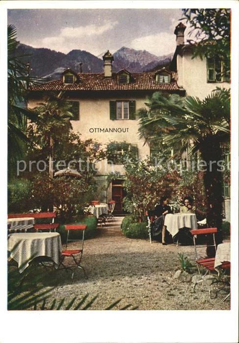 Merano Meran Ristorante Ottmanngut Garten