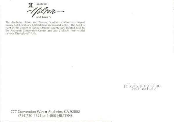 Anaheim Hilton Hotel – Bild 2