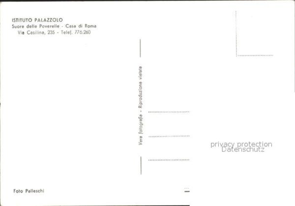 Roma Rom Istituto Palazzolo Suore delle Poverell – Bild 2