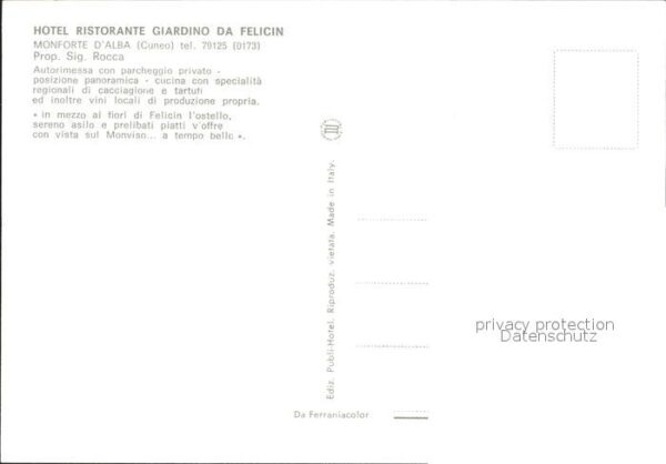 Cuneo Panorama Ristorante Giardino da Felicin – Bild 2