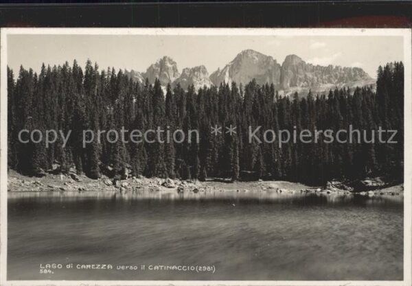 Catinaccio e Lago di Carezza