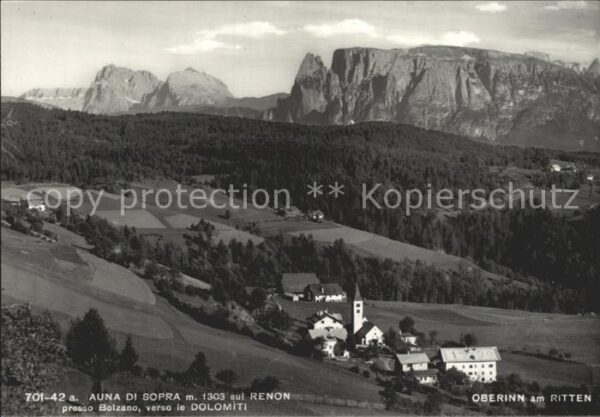 Renon Ritten Auna di Sopra Oberinn Dolomiten