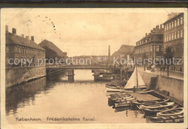 Kobenhavn Frederiksholms Kanal