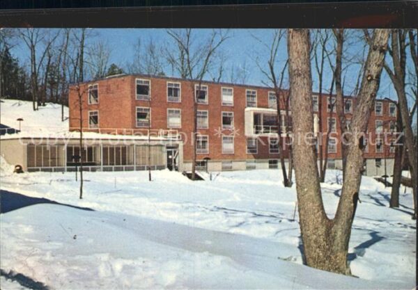Waltham Massachusetts Mens Dormitory in Leon Quadrangle Brand