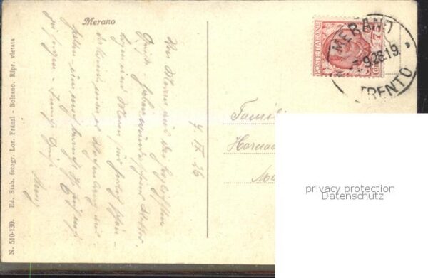 Merano Meran Teilansicht Palmen – Bild 2