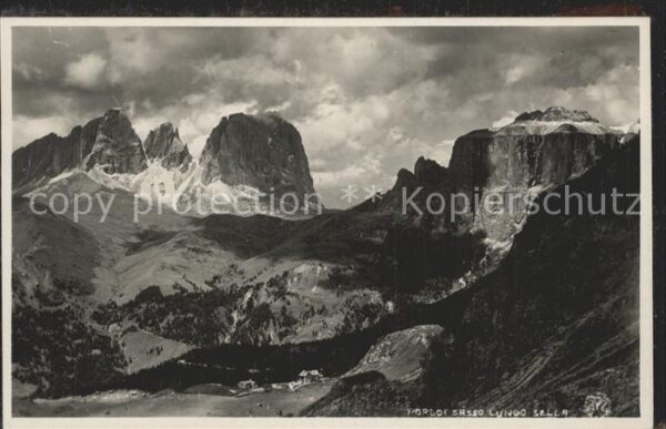 Dolomiti Pordoi Sasso Lungo Sella