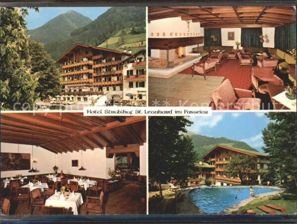 St Leonhard Passeier Hotel Stroblhof Gast und Aufenthaltsrau