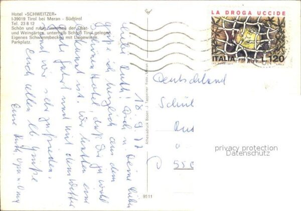Meran Merano Hotel Schweitzer – Bild 2