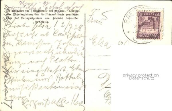 Liederkarte Da Draakschänk Litho – Bild 2