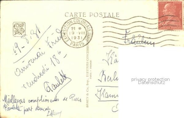 Exposition Coloniale Internationale Pari Temple d_Angkor-Vat – Bild 2