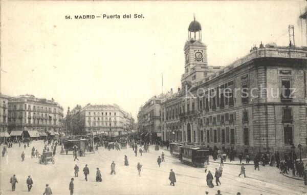 Strassenbahn Madrid Puerta del Sol