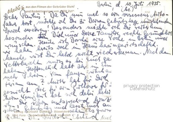 Mecki Nr. 29 Auto Abschied – Bild 2