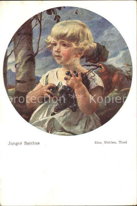Riss Thomas Junger Bacchus Trauben