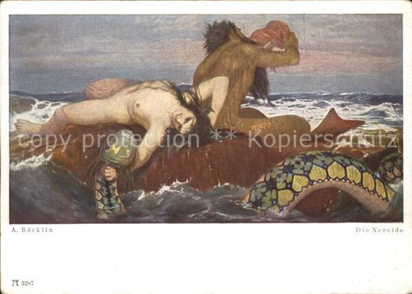 Boecklin Arnold Die Nereide F.-A.-Ackermann-Verlag-Nr.