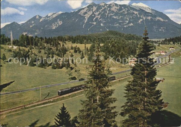 Eisenbahn Garmisch-Partenkirchen Mittenwald