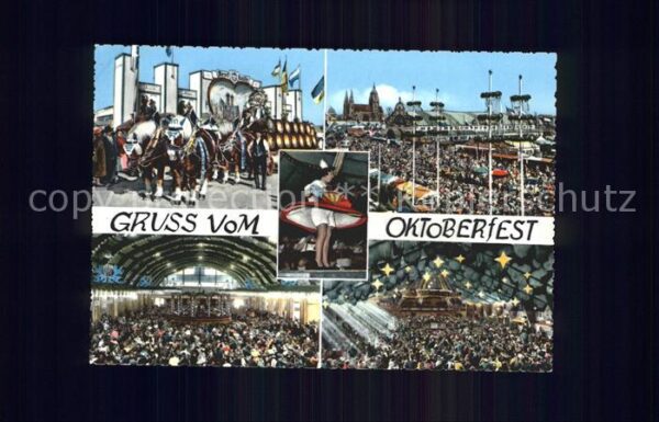 Oktoberfest Brauerei-Pferdegespann
