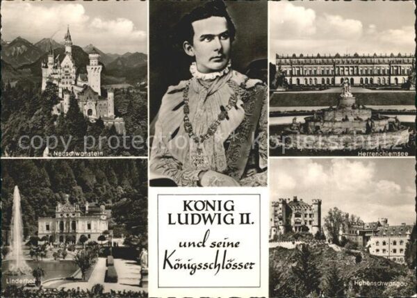 Ludwig II Königsschlösser Neuschwanstein Herrench