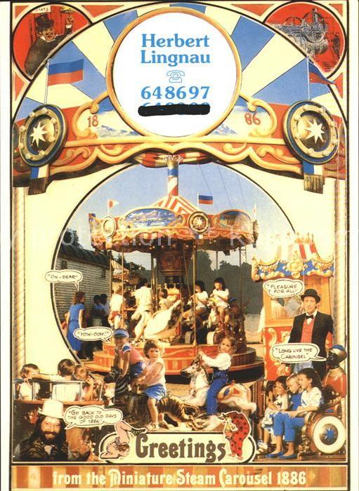 Kirmes Nostalgie Dampfkarussell