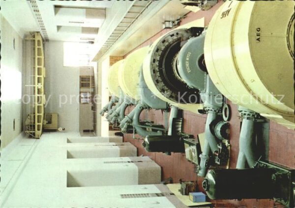 Staudamm Pumpspeicherkraftwerk Maschinenhalle Krafthaus Kaprun