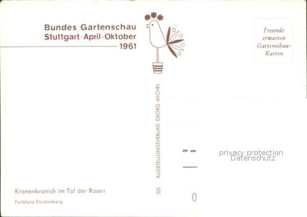 Bundesgartenschau Kranenkranich Tal der Rosen – Bild 2
