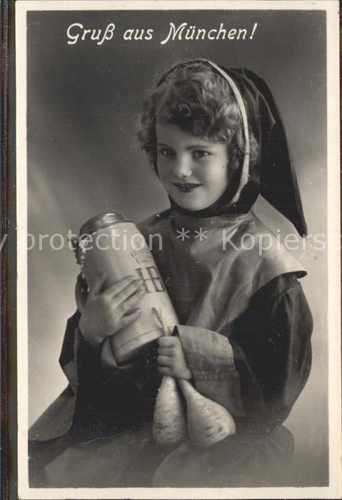 Muenchner Kindl Bierkrug Rüben