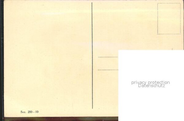 Tauben Brief Herz Kleeblatt Veilchen Litho – Bild 2