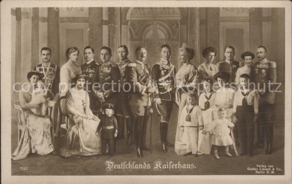 Wilhelm II Auguste Viktoria Kaiserfamilie
