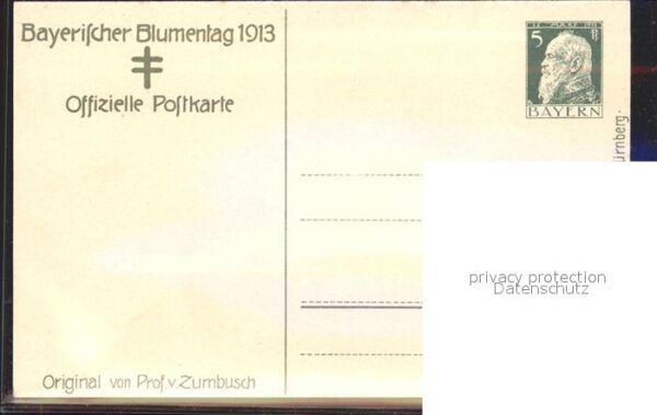 Blumentag Bayern Kind Prof. von Zumbusch – Bild 2
