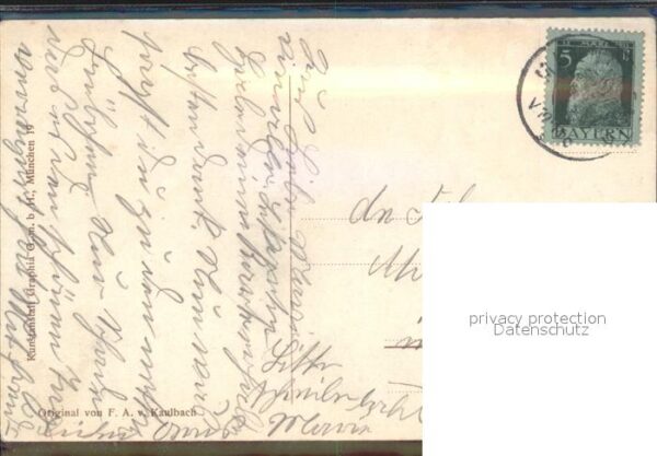 Kaulbach F. A. Heckenrosentag Mai 1912 Rosen Münzen Ki – Bild 2