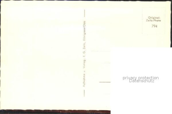 Foto Zeitz F.G. Nr. 794 Berchtesgaden Seilbahn Untersberg – Bild 2