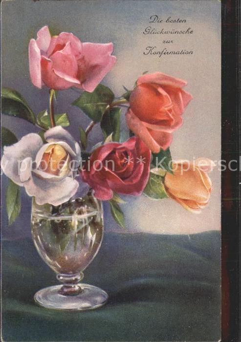 Rosen Glückwunsch Konfirmation