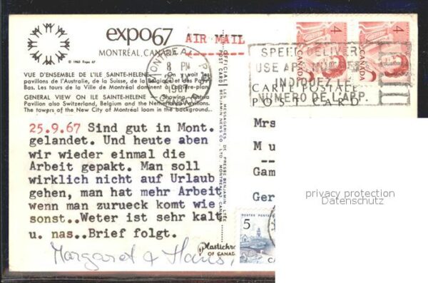 Expositions Montreal Canada Ile Sainte-Helene – Bild 2