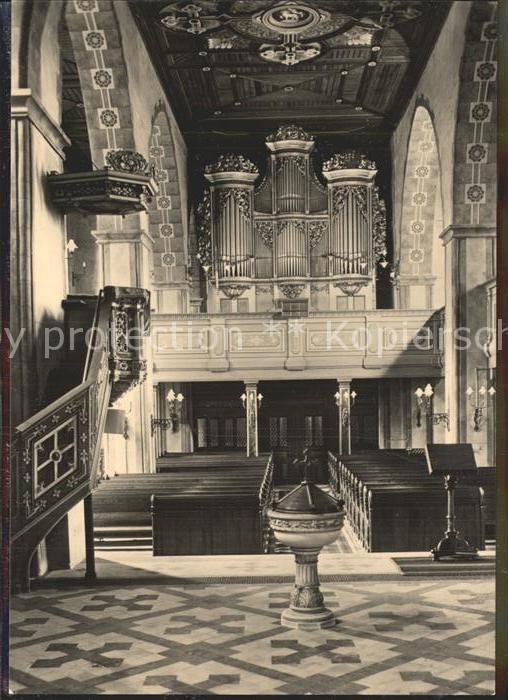 Kirchenorgel St. Georgenkirche Rötha