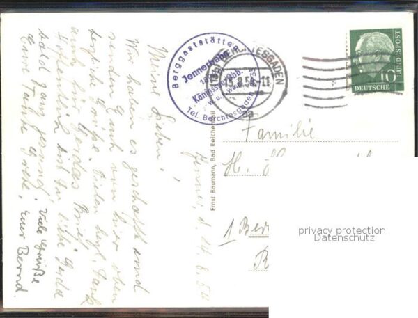 Foto Baumann E. Nr. 1193 Sessellift Jenner Kehlstein – Bild 2