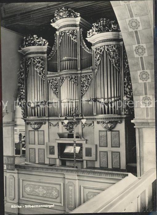 Kirchenorgel Rötha Silbermannorgel