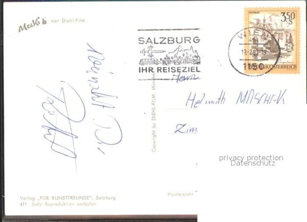 Mecki Nr. 411 Geburtstag Wein Rosen – Bild 2