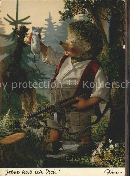 Mecki Nr. 335 Jagd Maus Jagdgewehr