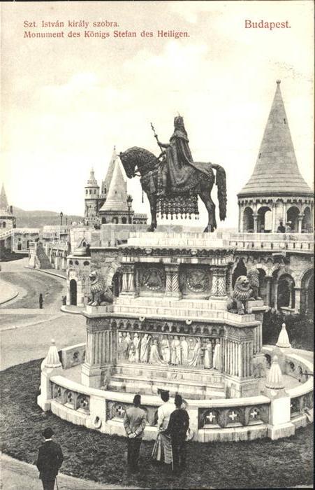 Budapest Monument des Königs Stefan des Hl