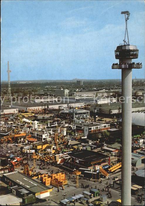 Hannover Fliegeraufnahme mit Funkturm