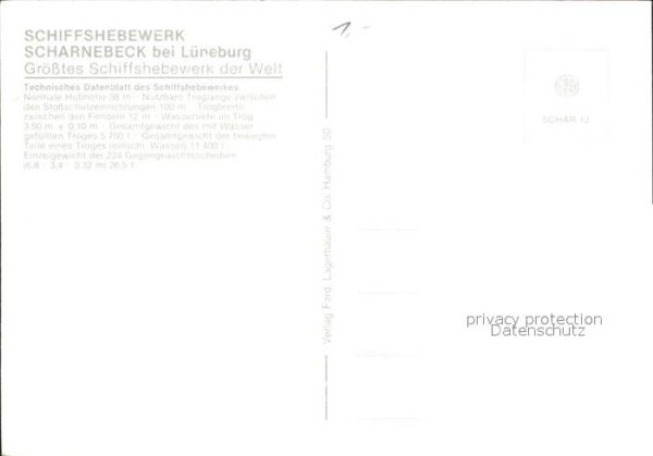 Scharnebeck Lueneburg Schiffshebewerk Teilansichten – Bild 2