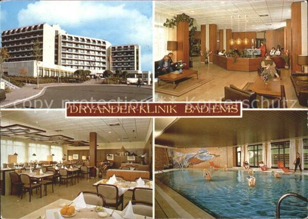 Bad Ems Dryander Klinik Hotelhalle Speisesaal H