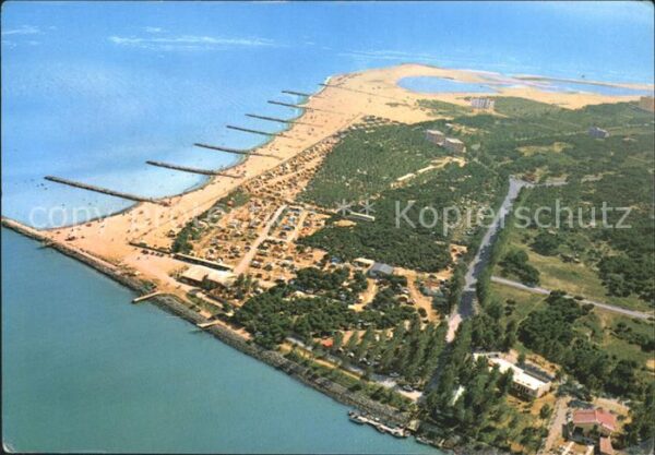 Jesolo Motel Camping Adriatico Fliegeraufnahme