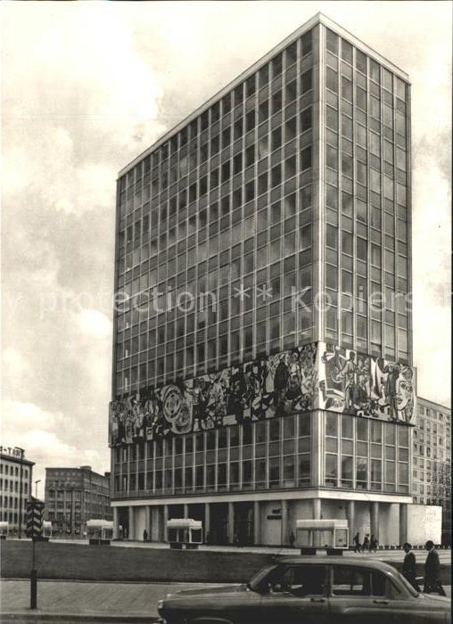 Berlin Werbung Berlina Hochhaus