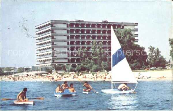 Korinth Corinthe Hanikian Beach Hotel Strandpartie