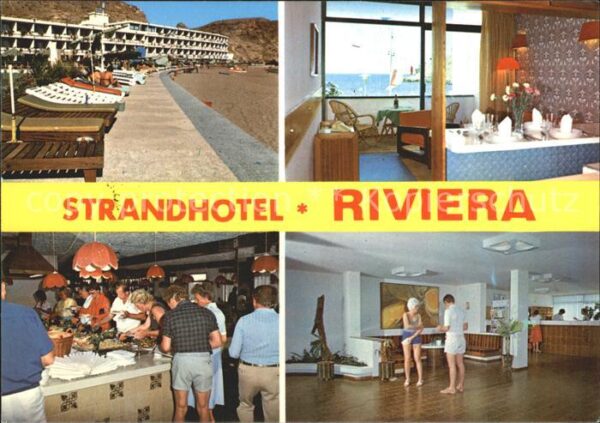Playa del Cura Gran Canaria Strandhotel Riviera Zimmer Büffet Hotel