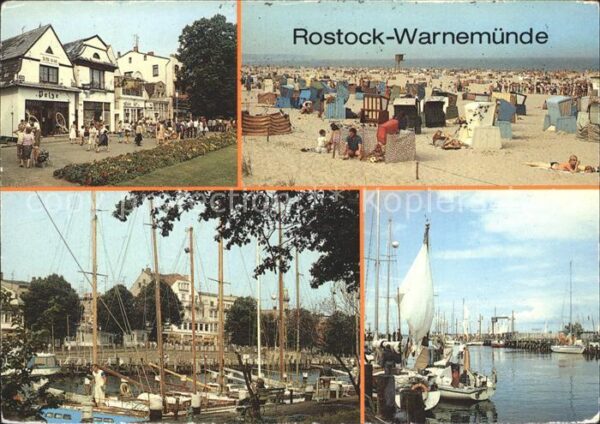 Rostock-Warnemuende Am Strom Strand Am Alten Strom Hafenpar